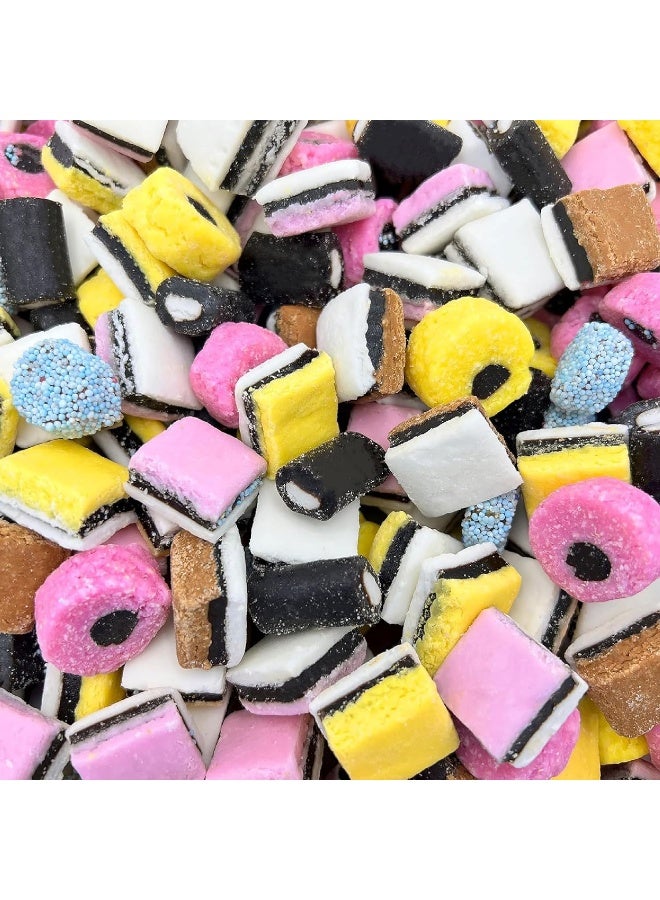 iLike Gustaf's Licorice Allsorts Retro Candy - 2 Pound Bag - Image 1